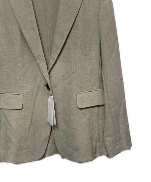 UNITED ARROWS TOKYO（ユナイテッドアローズトウキョウ）UNITED ARROWS TOKYO (ユナイテッドアローズトウキョウ) Spiree IAS テーラード ジャケット ベージュ サイズ:34 未使用品の古着・服飾アイテム