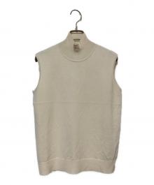 theory luxe（セオリーリュクス）の古着「RAFFINA SILK MIZ」｜ベージュ