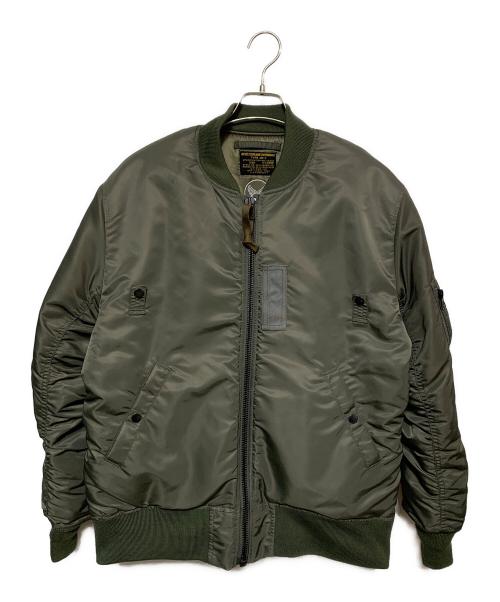 waiper（ワイパー）waiper (ワイパー) MA-1ジャケット グリーン サイズ:XLの古着・服飾アイテム