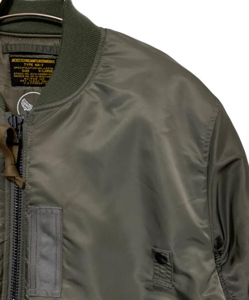 waiper（ワイパー）waiper (ワイパー) MA-1ジャケット グリーン サイズ:XLの古着・服飾アイテム