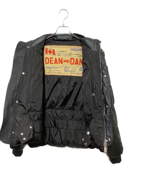 DSQUARED2（ディースクエアード）DSQUARED2 (ディースクエアード) ダウンジャケット ブラック サイズ:48の古着・服飾アイテム