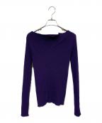 STUNNING LUREスタニングルアー）の古着「薄手ニット」｜パープル