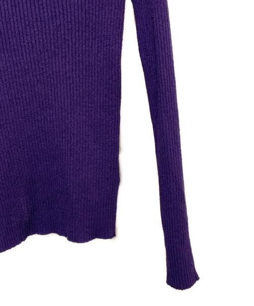 STUNNING LURE（スタニングルアー）STUNNING LURE (スタニングルアー) 薄手ニット パープル サイズ:S 未使用品の古着・服飾アイテム