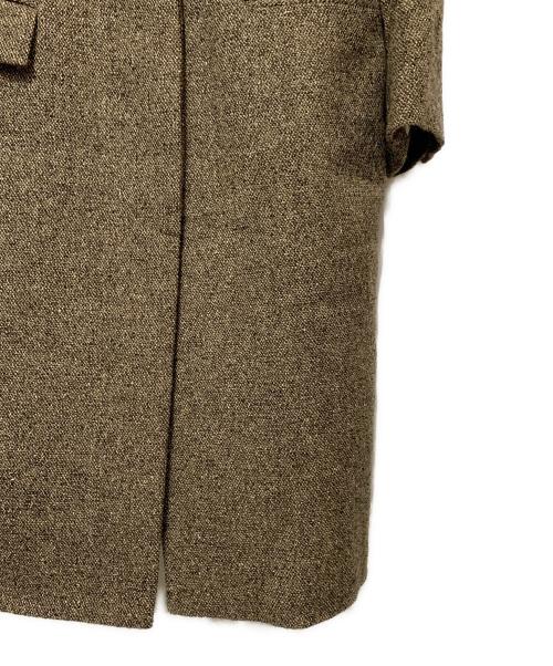 Yves Saint Laurent（イヴサンローラン）Yves Saint Laurent (イヴサンローラン) チェスターコート ブラウン サイズ:38の古着・服飾アイテム