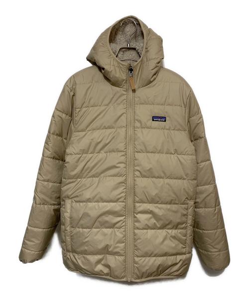 Patagonia（パタゴニア）Patagonia (パタゴニア) Reversible Ready Freddy Hoody ベージュ×ブラウン サイズ:XXLの古着・服飾アイテム