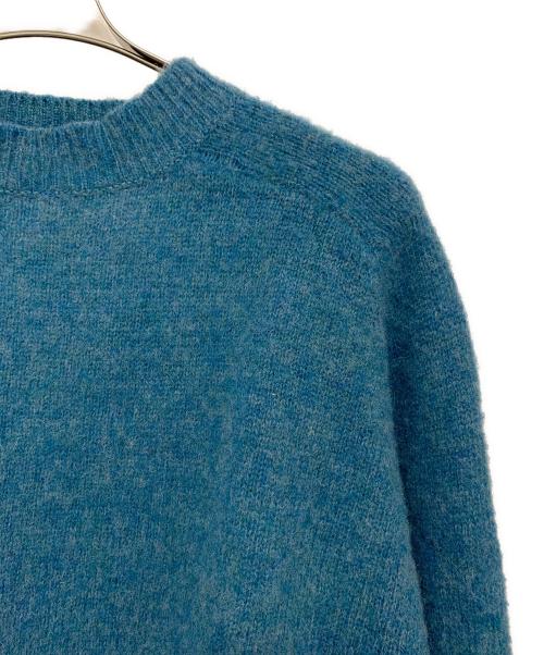 EVCON（エビコン）EVCON (エビコン) Jamieson's of Shetland (ジャミーソンズオブシェトランド) JAMIESON'S CREW NECK KNIT ブルー サイズ:3の古着・服飾アイテム
