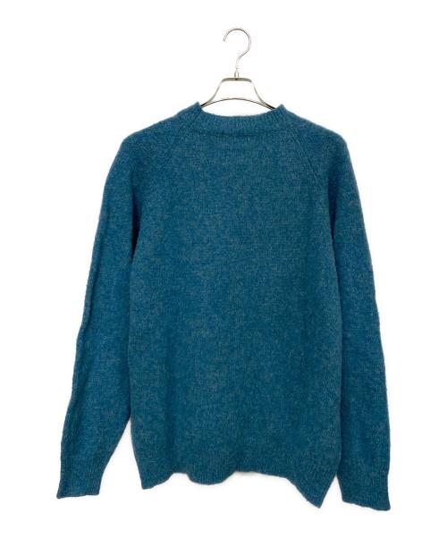 EVCON（エビコン）EVCON (エビコン) Jamieson's of Shetland (ジャミーソンズオブシェトランド) JAMIESON'S CREW NECK KNIT ブルー サイズ:3の古着・服飾アイテム