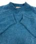 中古・古着 EVCON (エビコン) Jamieson's of Shetland (ジャミーソンズオブシェトランド) JAMIESON'S CREW NECK KNIT ブルー サイズ:3：6000円