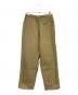 UNSLACKS（アンスラックス）の古着「ACTIVE EASY PANTS」｜カーキ