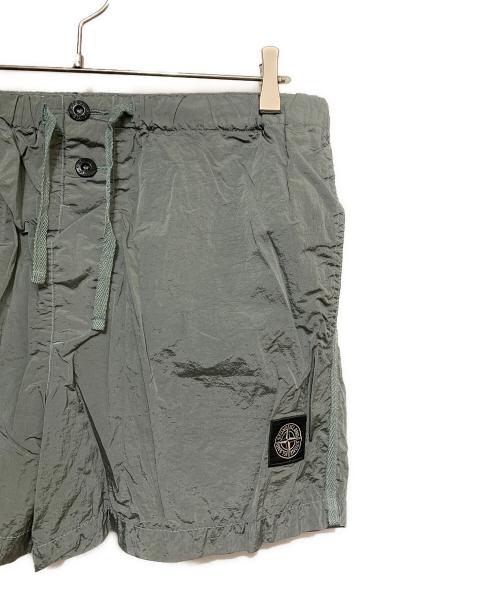 STONE ISLAND（ストーンアイランド）STONE ISLAND (ストーンアイランド) SWIM SHORTS オリーブ サイズ:XLの古着・服飾アイテム