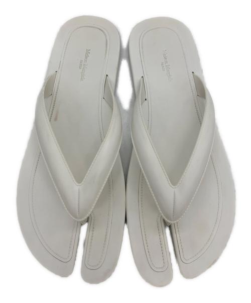 MARTIN MARGIELA（マルタン・マルジェラ）Martin Margiela (マルタン・マルジェラ) トングサンダル ホワイト サイズ:43の古着・服飾アイテム