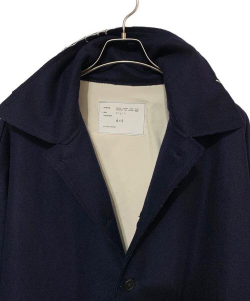 CAMIEL FORTGENS（カミエルフォートヘンス）CAMIEL FORTGENS (カミエルフォートヘンス) XXL Mackintosh 22AW ネイビー サイズ:Mの古着・服飾アイテム