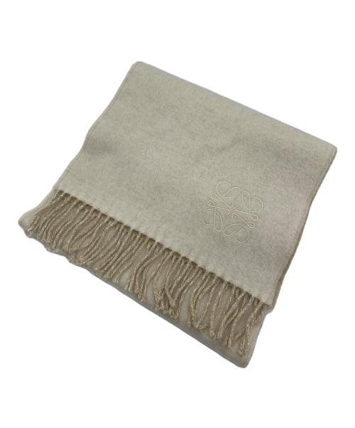 LOEWE（ロエベ）LOEWE (ロエベ) マフラー ベージュの古着・服飾アイテム