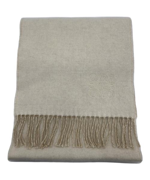 LOEWE（ロエベ）LOEWE (ロエベ) マフラー ベージュの古着・服飾アイテム