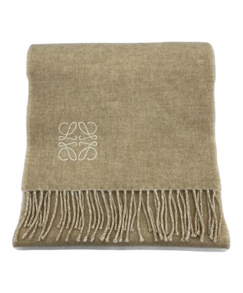 LOEWE（ロエベ）LOEWE (ロエベ) マフラー ベージュの古着・服飾アイテム