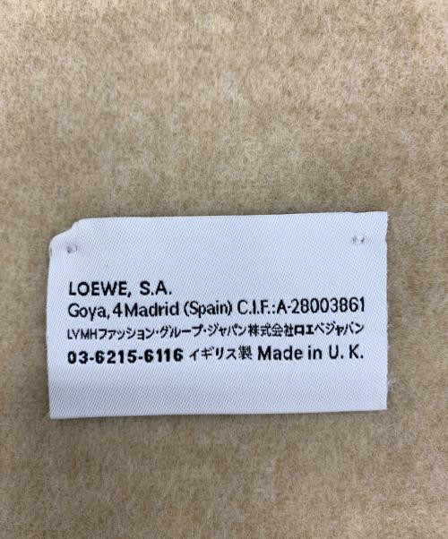 LOEWE（ロエベ）LOEWE (ロエベ) マフラー ベージュの古着・服飾アイテム