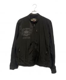 HARLEY-DAVIDSON（ハーレーダビッドソン）の古着「バイカ―ジャケット」｜ブラック