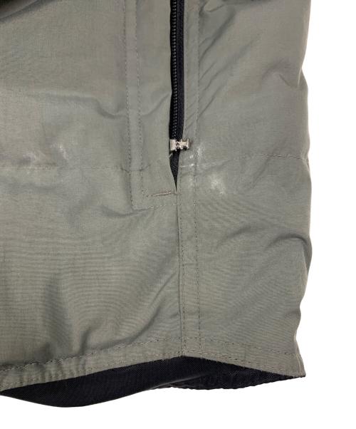 HARLEY-DAVIDSON（ハーレーダビッドソン）HARLEY-DAVIDSON (ハーレーダビッドソン) リバーシブルダウンジャケット ブラック×カーキ サイズ:Lの古着・服飾アイテム