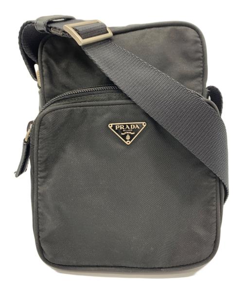 PRADA（プラダ）PRADA (プラダ) ショルダーバッグ ブラックの古着・服飾アイテム