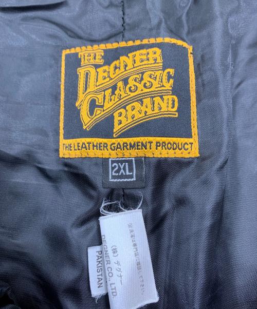 DEGNER（デグナー）DEGNER (デグナー) TheDEGNERCLASSICBRAND ブラック サイズ:2XLの古着・服飾アイテム