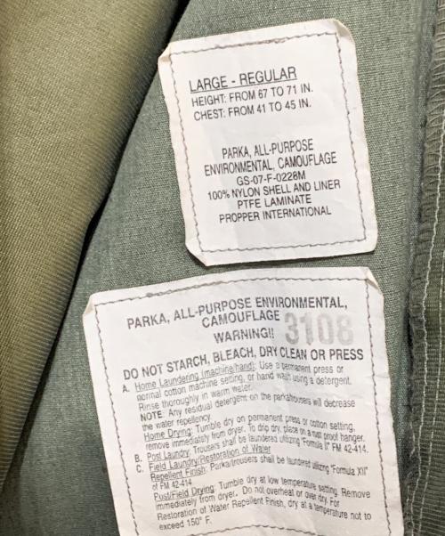 NO BRAND（ノーブランド）NO BRAND (ノーブランド) ミリタリージャケット オリーブ サイズ:Lの古着・服飾アイテム