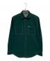 LACOSTE（ラコステ）の古着「リバーシブルスナップボタンシャツ」｜グリーン
