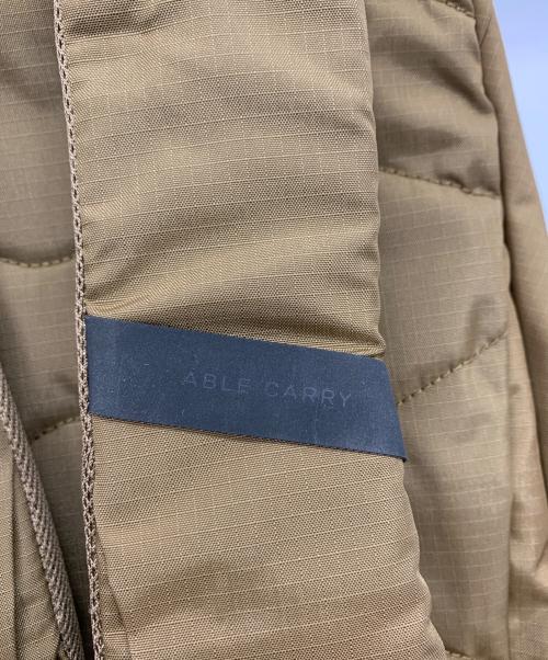 ABLE CARRY（エイブルキャリー）Able Carry (エイブルキャリー) Thirteen Daybag ブラウンの古着・服飾アイテム