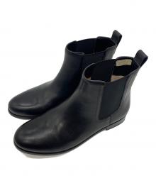 LAUREN RALPH LAUREN（ローレンラルフローレン）の古着「サイドゴアブーツ」｜ブラック