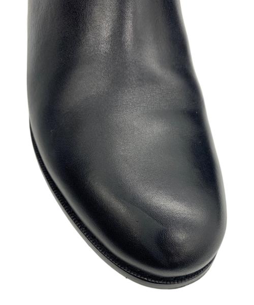 LAUREN RALPH LAUREN（ローレンラルフローレン）LAUREN RALPH LAUREN (ローレンラルフローレン) サイドゴアブーツ ブラック サイズ:6.5Bの古着・服飾アイテム