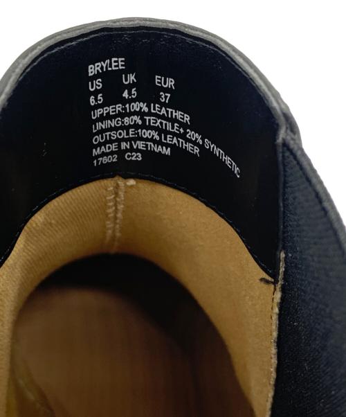 LAUREN RALPH LAUREN（ローレンラルフローレン）LAUREN RALPH LAUREN (ローレンラルフローレン) サイドゴアブーツ ブラック サイズ:6.5Bの古着・服飾アイテム