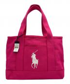 ）の古着「キャンバストートバッグ」｜ピンク