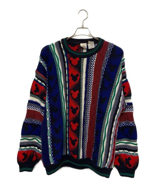 THE Disney Store（ザ ディズニー ストア）THE DISNEY STORE (ザ ディズニー ストア) 厚手ニット マルチカラー サイズ:Mの古着・服飾アイテム