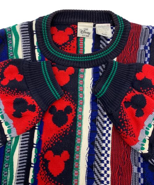 THE Disney Store（ザ ディズニー ストア）THE DISNEY STORE (ザ ディズニー ストア) 厚手ニット マルチカラー サイズ:Mの古着・服飾アイテム
