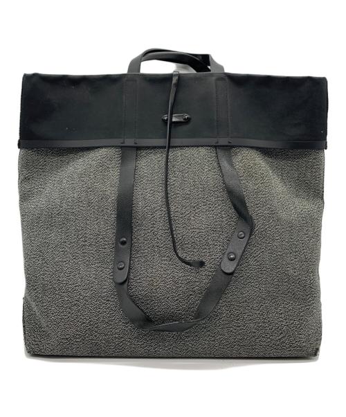 Maison Margiela（メゾンマルジェラ）Maison Margiela (メゾンマルジェラ) トートバッグ グレー×ブラックの古着・服飾アイテム