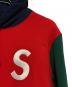 Supreme (シュプリーム) S Logo Colorblocked Hooded Sweatshirt レッド サイズ:M：11000円