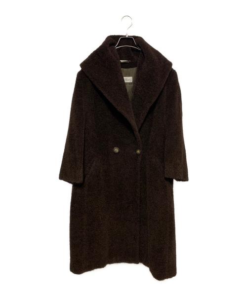 MaxMara（マックスマーラ）MaxMara (マックスマーラ) アルパカコート ブラウン サイズ:42の古着・服飾アイテム