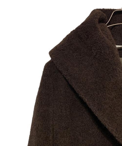MaxMara（マックスマーラ）MaxMara (マックスマーラ) アルパカコート ブラウン サイズ:42の古着・服飾アイテム