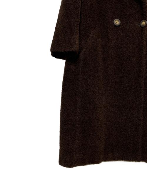 MaxMara（マックスマーラ）MaxMara (マックスマーラ) アルパカコート ブラウン サイズ:42の古着・服飾アイテム