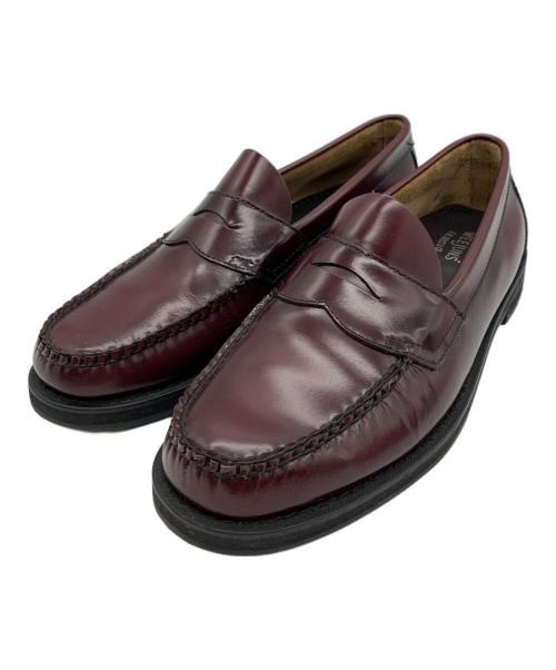 G.H.BASS&CO.（ジー・エイチ・バス・コー）G.H.BASS&CO. (ジー・エイチ・バス・コー) コインローファー バーガンディー サイズ:40 1/2の古着・服飾アイテム