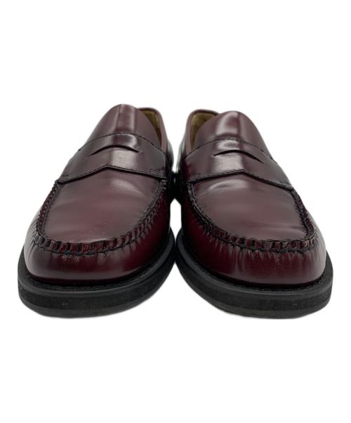 G.H.BASS&CO.（ジー・エイチ・バス・コー）G.H.BASS&CO. (ジー・エイチ・バス・コー) コインローファー バーガンディー サイズ:40 1/2の古着・服飾アイテム