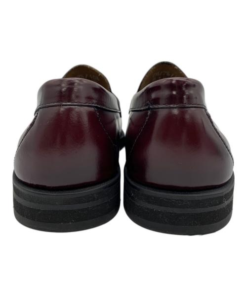 G.H.BASS&CO.（ジー・エイチ・バス・コー）G.H.BASS&CO. (ジー・エイチ・バス・コー) コインローファー バーガンディー サイズ:40 1/2の古着・服飾アイテム