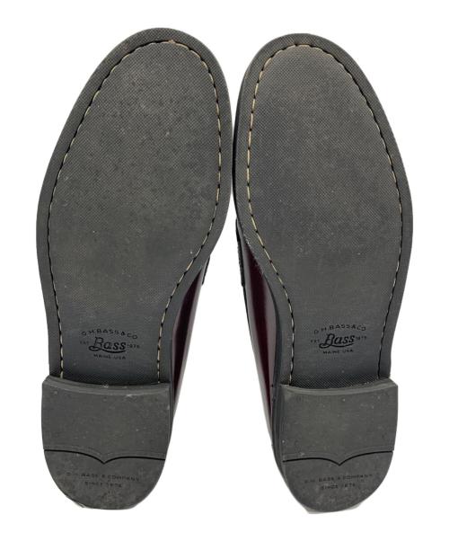 G.H.BASS&CO.（ジー・エイチ・バス・コー）G.H.BASS&CO. (ジー・エイチ・バス・コー) コインローファー バーガンディー サイズ:40 1/2の古着・服飾アイテム