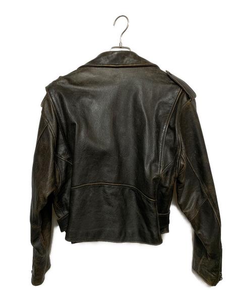 ALLIX（アリックス）ALLIX (アリックス) ダブルライダースジャケット ブラック サイズ:Lの古着・服飾アイテム