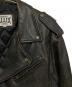 ALLIX (アリックス) ダブルライダースジャケット ブラック サイズ:L：7000円