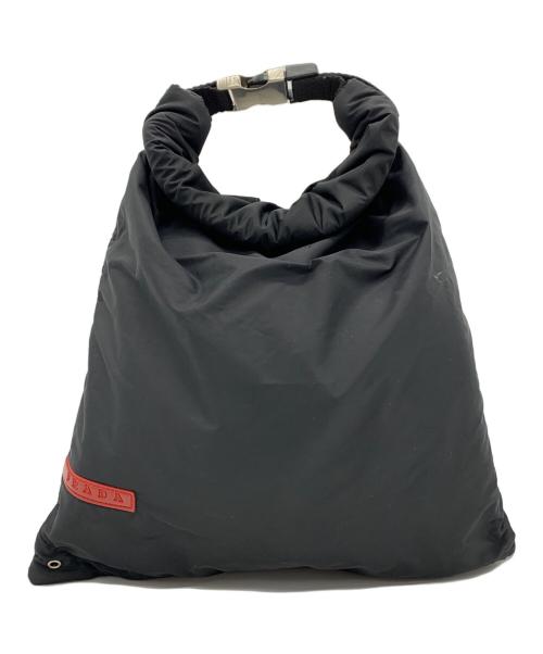PRADA SPORTS（プラダスポーツ）PRADA SPORTS (プラダスポーツ) ナイロンミニリュック ブラック×レッドの古着・服飾アイテム