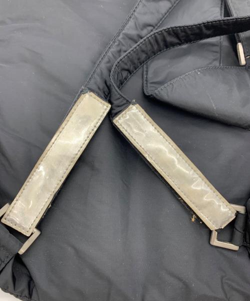 PRADA SPORTS（プラダスポーツ）PRADA SPORTS (プラダスポーツ) ナイロンミニリュック ブラック×レッドの古着・服飾アイテム