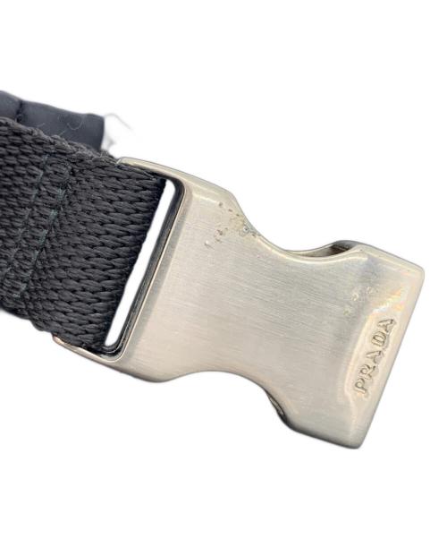 PRADA SPORTS（プラダスポーツ）PRADA SPORTS (プラダスポーツ) ナイロンミニリュック ブラック×レッドの古着・服飾アイテム