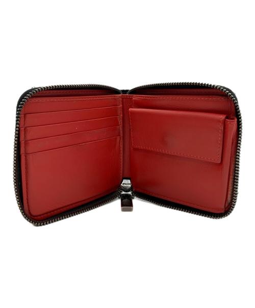 Christian Louboutin（クリスチャン・ルブタン）Christian Louboutin (クリスチャン・ルブタン) PANETTONE SQUARE WALLET ブラックの古着・服飾アイテム