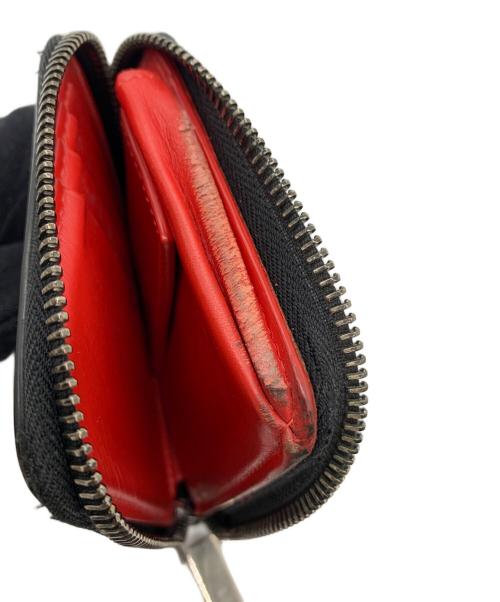 Christian Louboutin（クリスチャン・ルブタン）Christian Louboutin (クリスチャン・ルブタン) PANETTONE SQUARE WALLET ブラックの古着・服飾アイテム