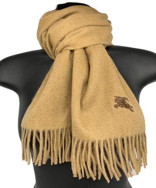Burberry's（バーバリーズ）Burberry's (バーバリーズ) カシミアマフラー ベージュの古着・服飾アイテム